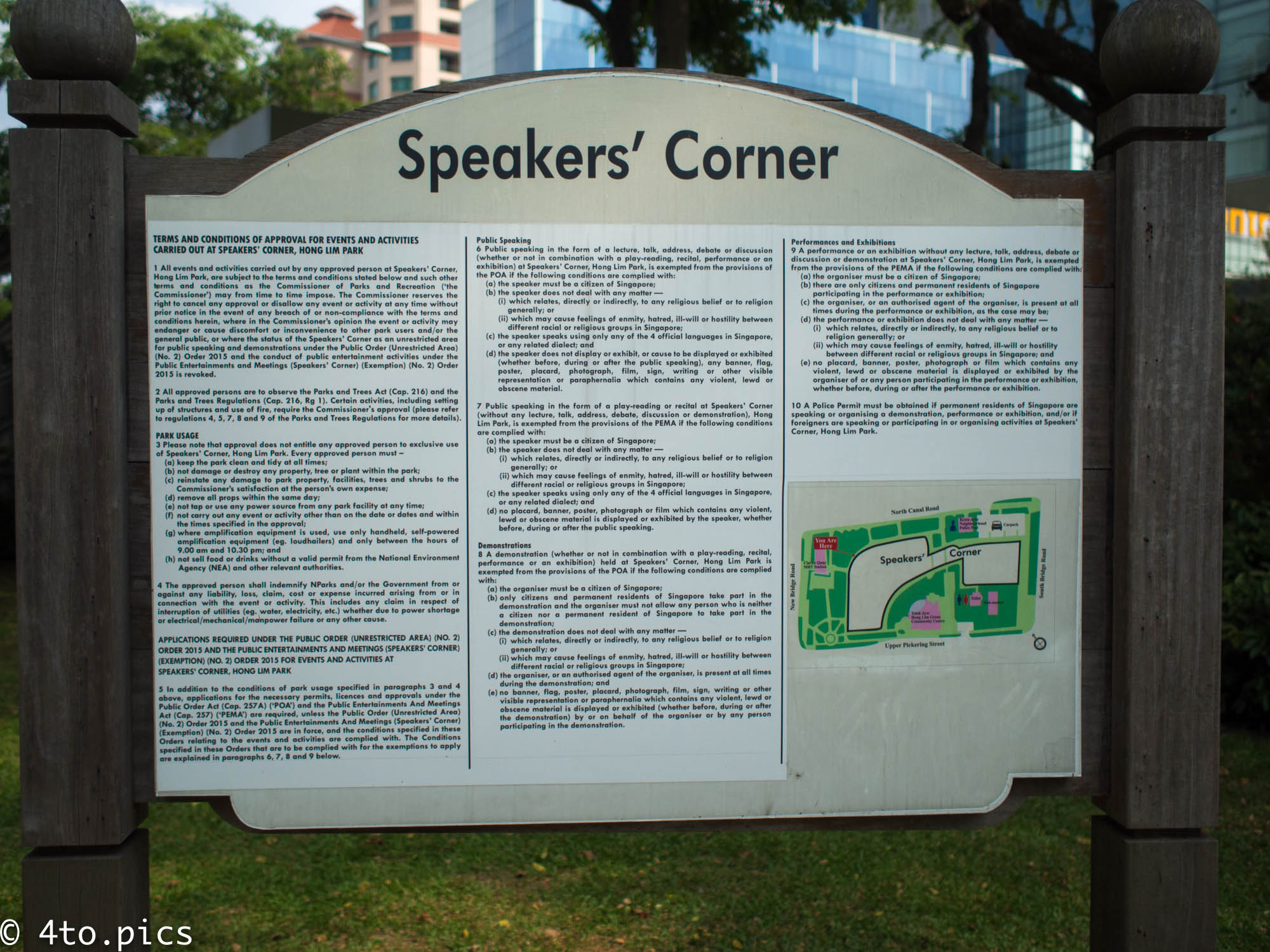 [シンガポール]Speakers' Corner